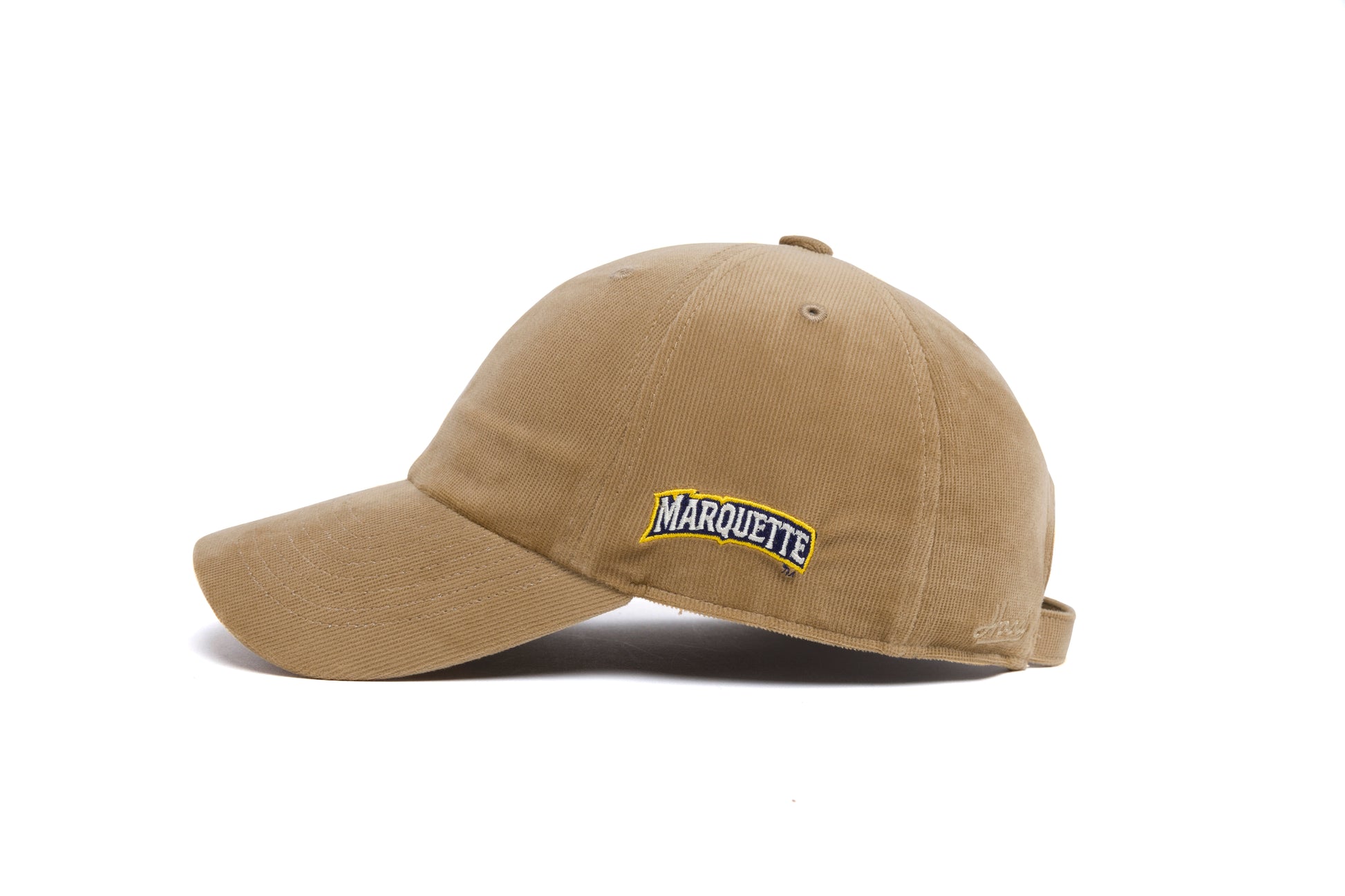 MARQUETTE Offset Logo 21-Wale Cord Dad
