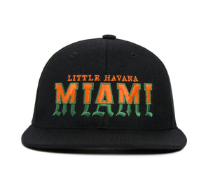 MIAMI Retro Block wool baseball cap