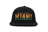 MIAMI Retro Block
    wool baseball cap indicator