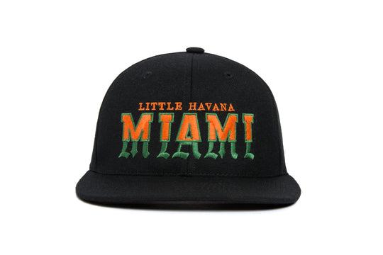 MIAMI Retro Block wool baseball cap