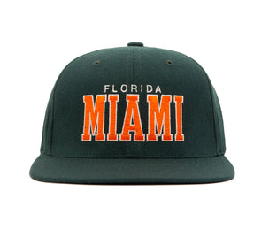 Miami wool baseball cap