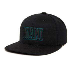 MIAMI 3D wool baseball cap