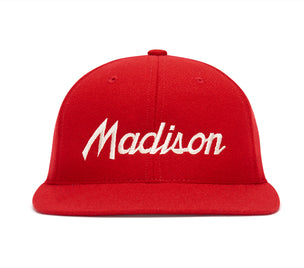 Madison wool baseball cap