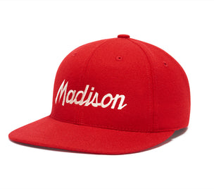 Madison wool baseball cap