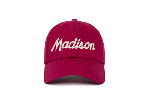 Madison Chain Dad wool baseball cap