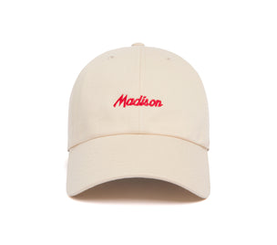 Madison Microscript Dad wool baseball cap