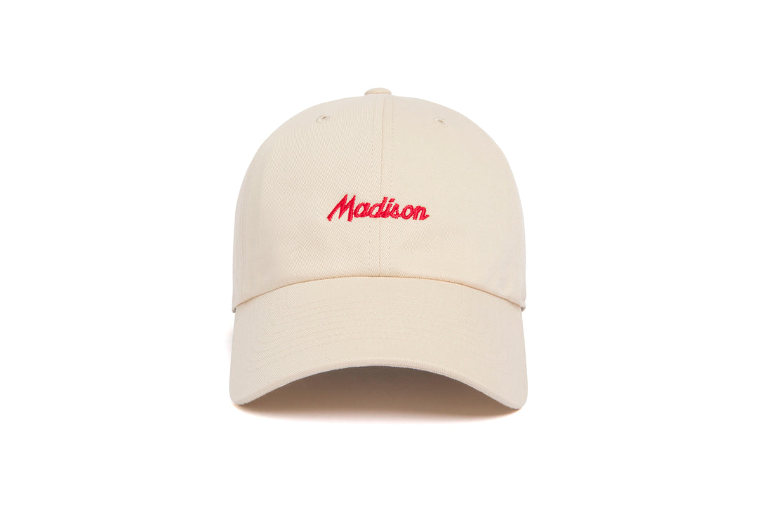 Madison Microscript Dad wool baseball cap