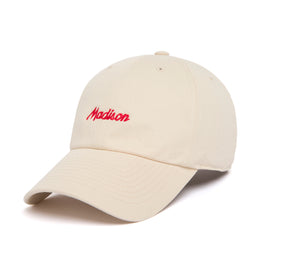 Madison Microscript Dad wool baseball cap