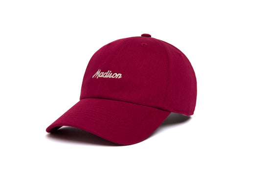 Madison Microscript Dad II wool baseball cap