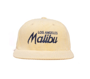 Malibu 6-Wale Cord wool baseball cap