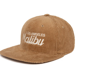 Malibu 6-Wale Cord II wool baseball cap