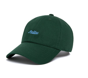 Malibu Microscript Dad wool baseball cap