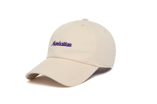 Manhattan Microscript Dad wool baseball cap