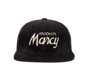 Marcy 6-Wale Cord wool baseball cap