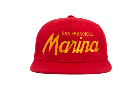 Marina wool baseball cap