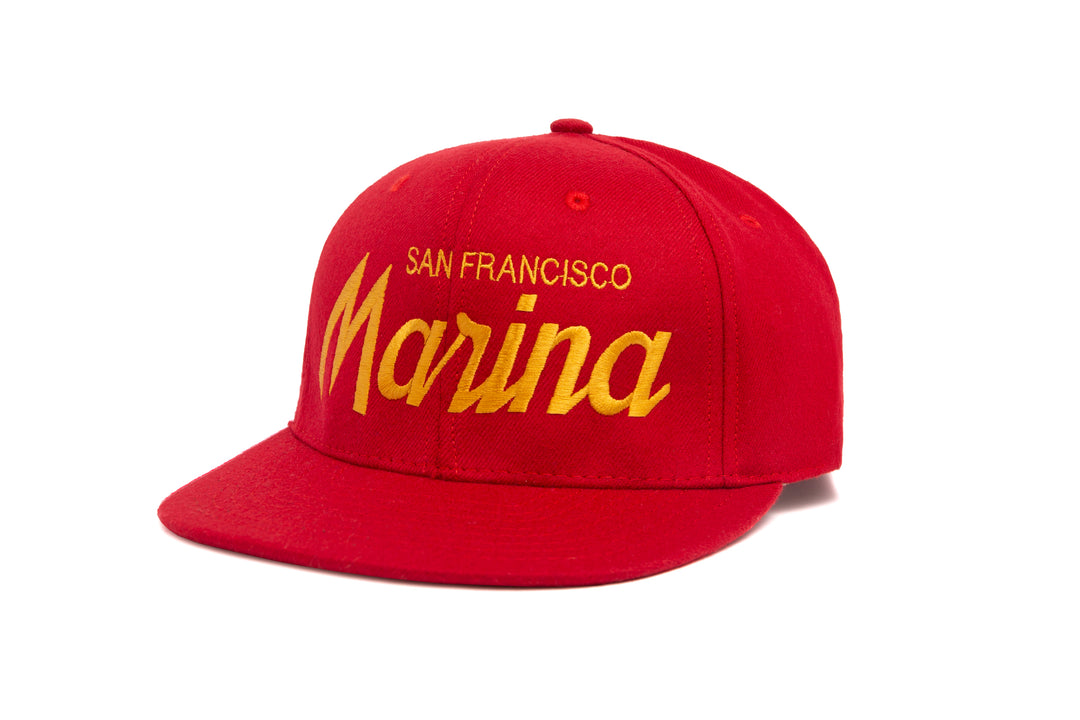 Marina wool baseball cap