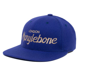 Marylebone wool baseball cap