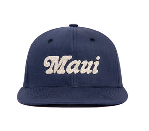 Maui Bubble 3D Chain Twill wool baseball cap