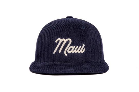 Maui Journey 3D Chain 6-Wale Cord wool baseball cap