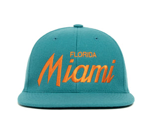 Miami wool baseball cap