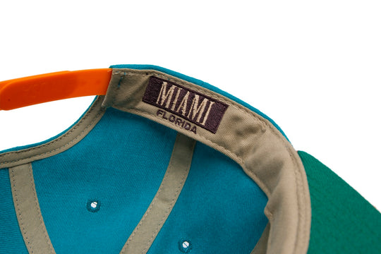 Miami Hieroglyphic wool baseball cap