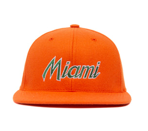 Miami III wool baseball cap