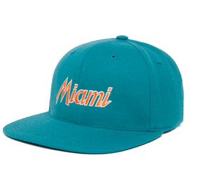 Miami IV wool baseball cap