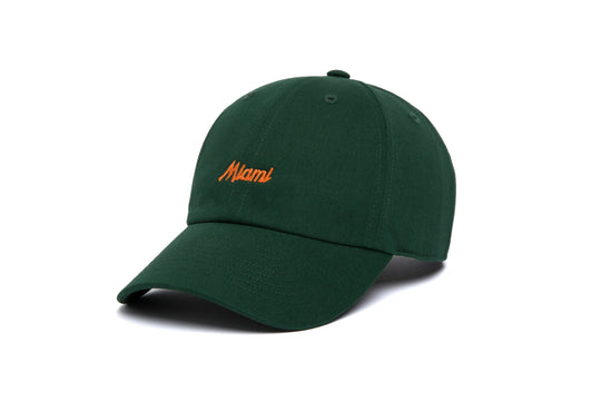 Miami Microscript Dad wool baseball cap