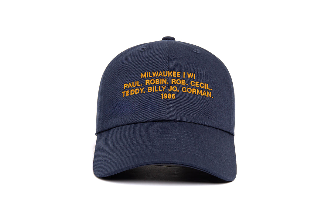 Milwaukee 1986 Name Dad wool baseball cap