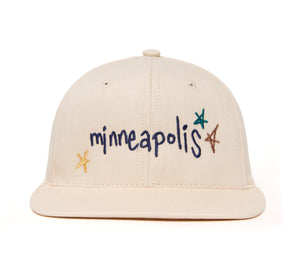 Minneapolis Scribble wool baseball cap