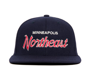 Minneapolis Northeast wool baseball cap