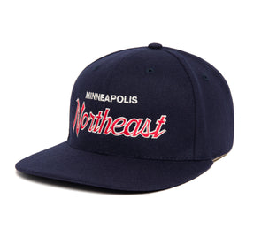 Minneapolis Northeast wool baseball cap