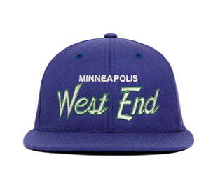 Minneapolis West End wool baseball cap