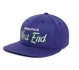 Minneapolis West End wool baseball cap