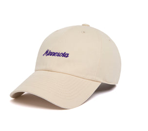 Minnesota Microscript Dad wool baseball cap