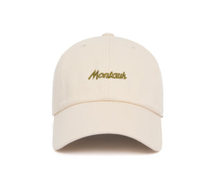 Montauk Microscript Dad wool baseball cap