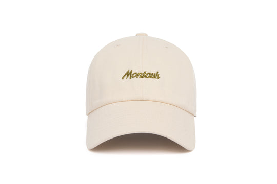 Montauk Microscript Dad wool baseball cap