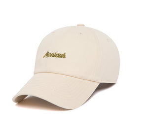 Montauk Microscript Dad wool baseball cap