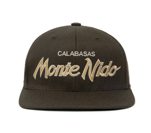 Monte Nido wool baseball cap