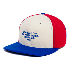 Montreal 1985 Name wool baseball cap