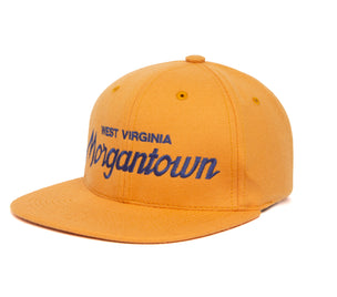 Morgantown wool baseball cap