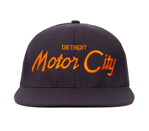 Motor City wool baseball cap