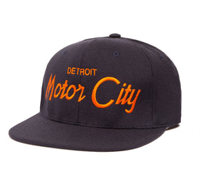 Motor City wool baseball cap