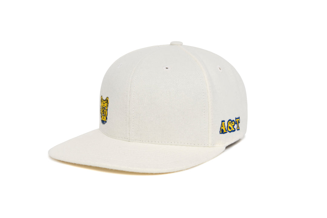 NCAT Offset Logo Wool wool baseball cap