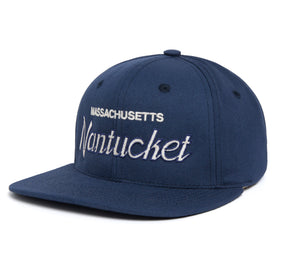 Nantucket wool baseball cap