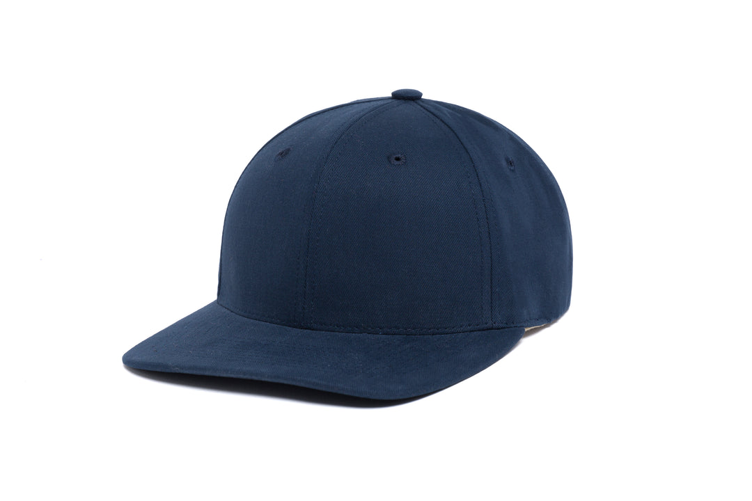 Clean Navy Brushed Twill wool baseball cap