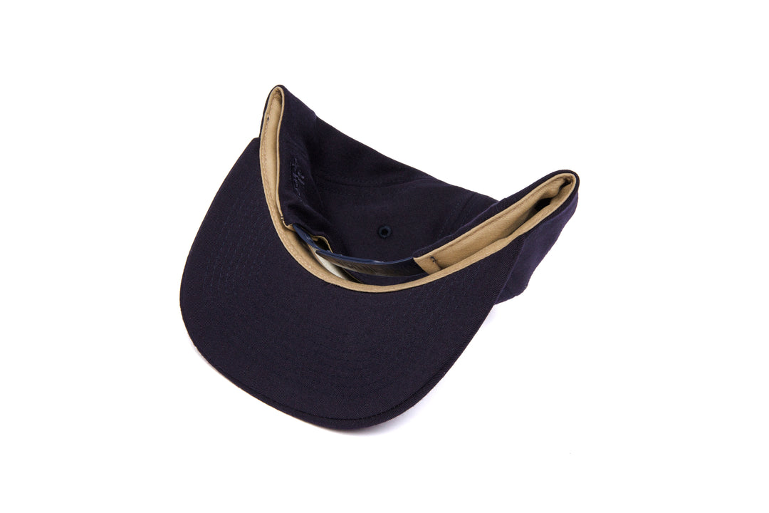 Clean Navy Gabardine wool baseball cap