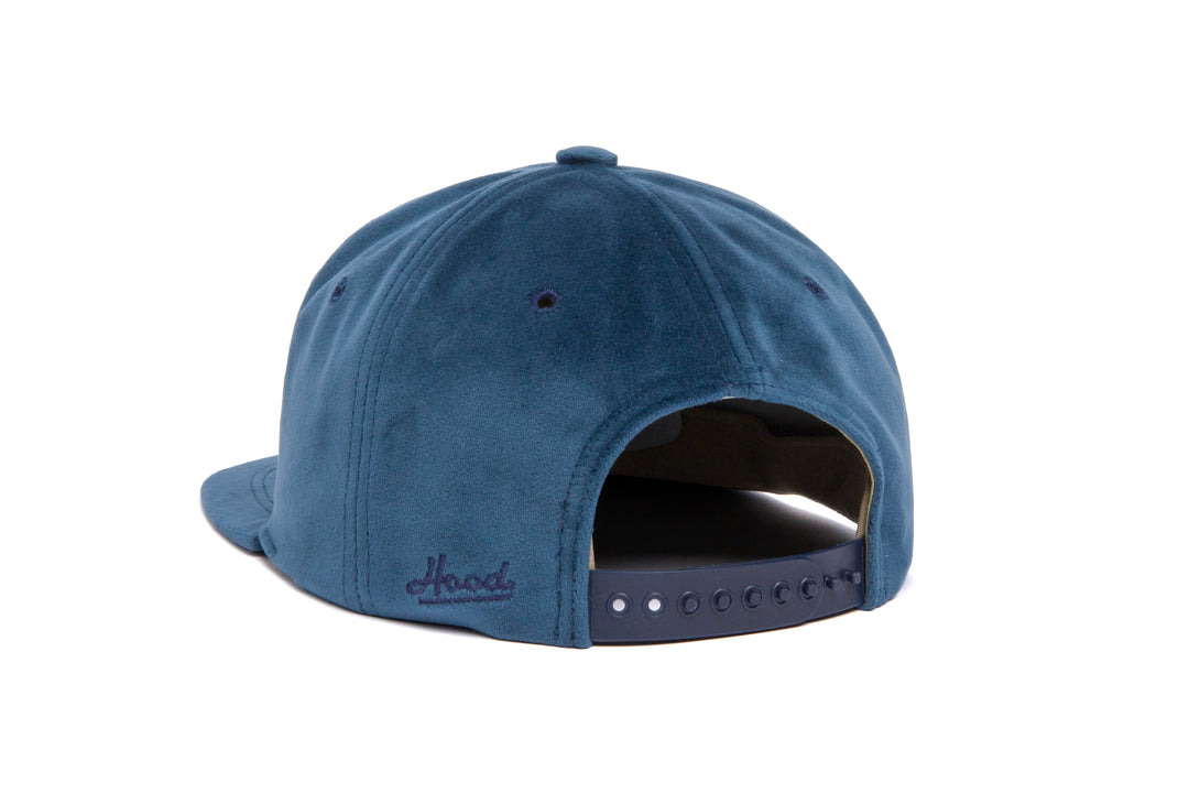 Clean Navy Velvet wool baseball cap