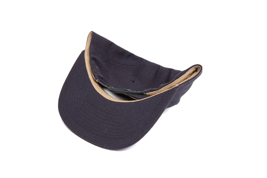 Clean Navy Wool Blend wool baseball cap