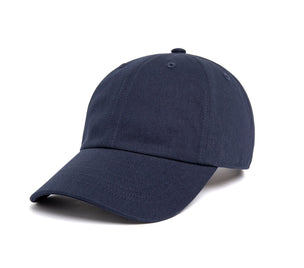 Clean Navy Dad Hat wool baseball cap